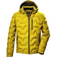 KILLTEC Herren Steppjacke mit Kapuze/Jacke ist wasserabweisend KOW 60 MN QLTD JCKT, gebranntes gelb, M,