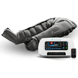 Venen Engel 8 Premium Medical mit Lymph-Flow Pants | 8 Luftkammern | 6 Massageprogramme | Medizinisch | Recovery Boots Beinmassagegerät | Ergänze...