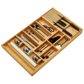 SO-Tech Orga-Box-1 Besteckeinsatz 10 Fächer 81,9 x 47,3 cm braun