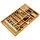 SO-Tech Orga-Box-1 Besteckeinsatz 10 Fächer 81,9 x 47,3 cm braun