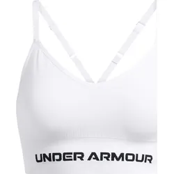 Under Armour Vanish Seamless Low Bra white black L