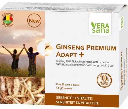 Vera Sana Ginseng Premium Adapt+ 30 Kapseln