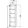 Duravit DuraStyle DS1218L9143 Hochschrank 40 x 24 x 140 cm Taupe/Basalt Matt Holz