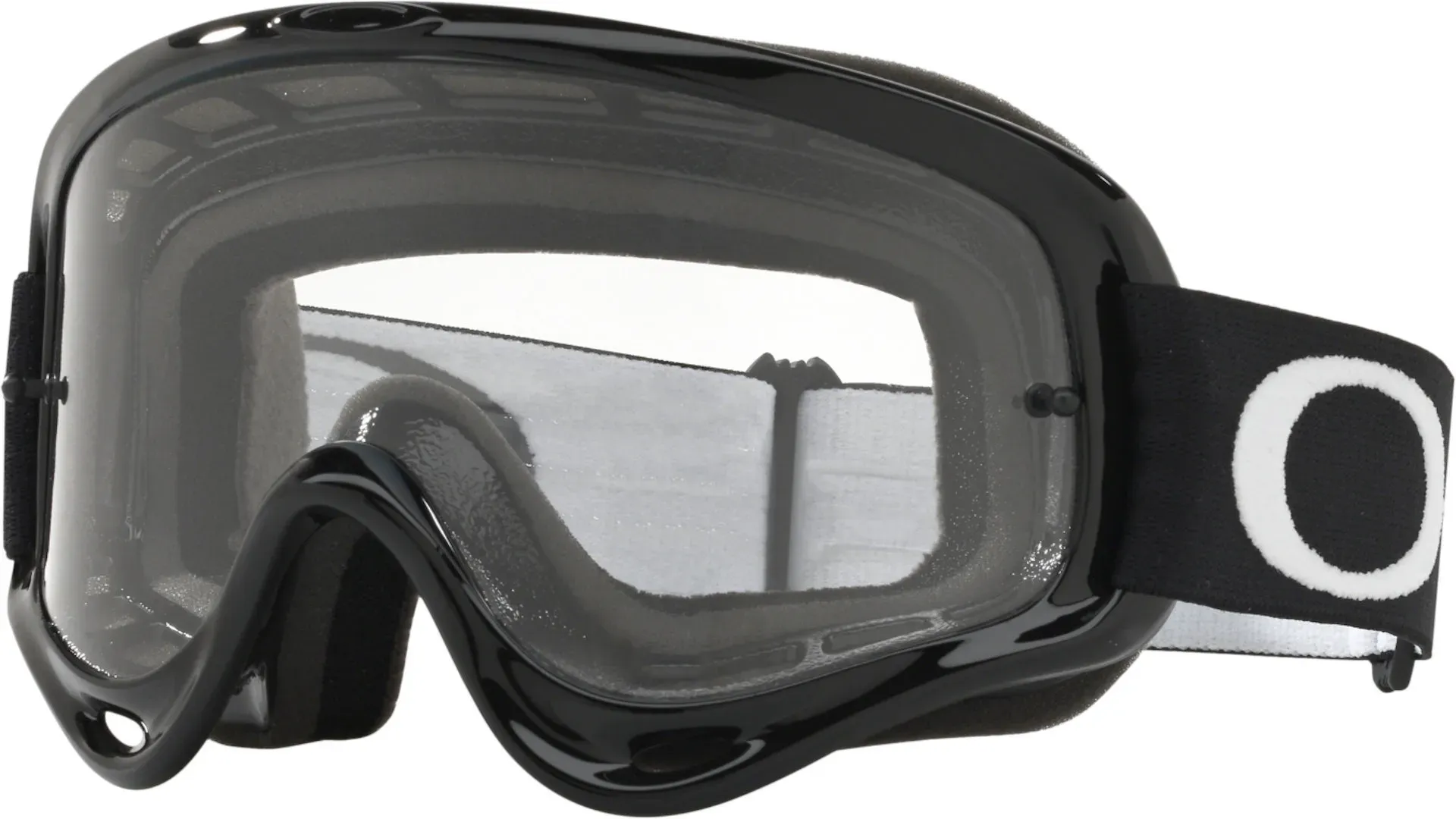 Oakley XS O-Frame Jet Black Jeugd Motorcrossbril, zwart, Eén maat