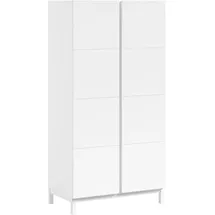 Vipack Kleiderschrank 98,7 x 196,2 x 57,8 cm Weiß