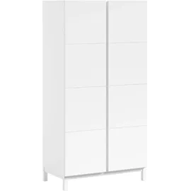 Vipack Kleiderschrank 98,7 x 196,2 x 57,8 cm Weiß