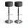 Vicco Barhocker 2er Set 33 x 92 cm Schwarz