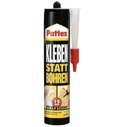 Pattex Montagekleber Kleben statt Bohren weiß 400g Kartusche