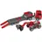 Bruder 02774 - MAN TGA LKW mit Tieflader und Manitou Teleskoplader rot 1:16