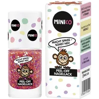 MINICO Peel-Off Nagellack 05 Glitzer Pink 5 ml