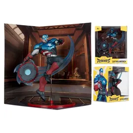 McFarlane Toys Marvel Rivals Actionfigur Captain America 20 cm
