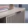 beautysofa Schreibtisch LINNA LS-12 – Moderner mit Geriffelte & Metallbeinen, Farbe: Kaschmir - Beige
