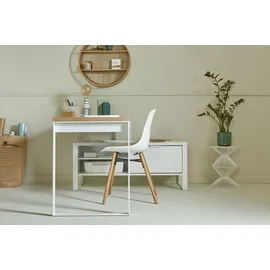 Jahnke Eckschreibtisch LOOP Eiche / Braun