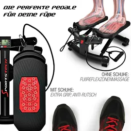 Sportstech STX300 schwarz/rot