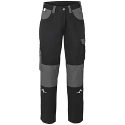 KÜBLER PULSE ECO Bundhose|mit Stretch|einfache Arbeitshose|7 Taschen|Größe 48| Schwarz-Anthrazit