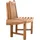 deluke Baumbank 200 x 100 x 90 cm Braun