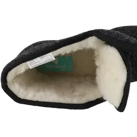 Varomed Florett Hausschuhe Rudi Herren, Uni 353231333930 Grau 37 EU - Schwarz