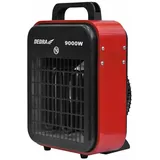 Dedra Elektrische Haushaltsheizung 9000 W - Rot