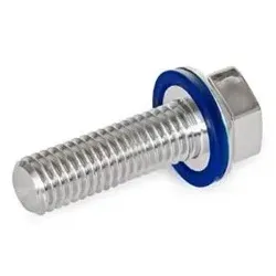 1581-M6-30-PL-H Edelstahl-Schrauben, Hygienic Design, niedriger Kopf