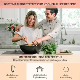 Klarstein Induktionskochfeld mit 4 Kochfeldern