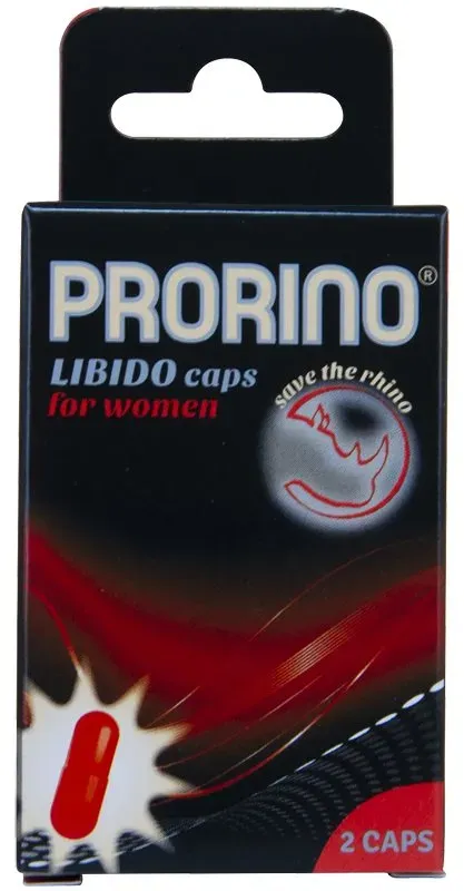 PRORINO Premium Libido Caps Kapseln zur Steigerung des sexuellen Verlangens für Damen 2 KAP
