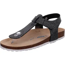 Richter Zehenstegsandalen Schwarz 42