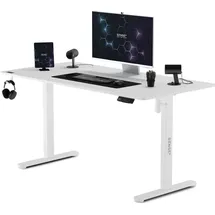 SENSE7 Nojo Gamingtisch Weiß