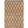 Pergamon Naturfaser Teppich Jute Salsa Rauten (140 x 200 cm,