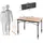 HOMECALL Campingtisch Höhenverstellbar Aluminium
