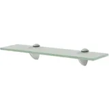vidaXL Wand Regal Glasregal Glasboden Glasablage Badregal Mattiert 40x20 cm 8 mm