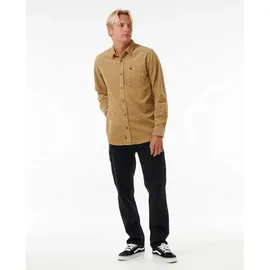 Rip Curl Classic Surf Cord LS Hemd dark khaki M