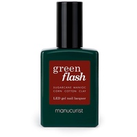 Manucurist Green Flash Nail Polish Dark Pansy