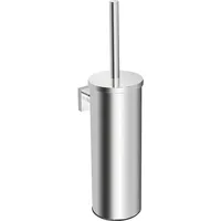 Evenes WC-Bürstengarnitur Elean mit Deckel mit Wandhalter, Messing verchromt