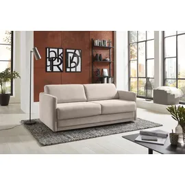 Atlantic Home Collection Schlafsofa Limone beige