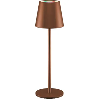 goobay Kabellose LED-Tischleuchte Bronze