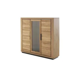 U N O Sports Highboard Grinda ¦ holzfarben ¦ Maße (cm): B: 153 H: 142 T: 40.0