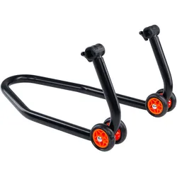 Bike Lift Creator Vorderradständer, Bike Lift Rollenfarbe: Neonorange, Bike Lift Aufnahme: Dornaufnahme