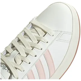 adidas Grand Court 2.0 Core White/Wonder Quartz/Linen Green Metallic 43 1/3