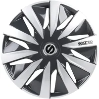 Sparco SPC1491GRSV Radblenden grau/silber,