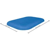 BESTWAY Flowclear PE-Abdeckplane für Family Pools, 262 x 175 x 50.5 cm
