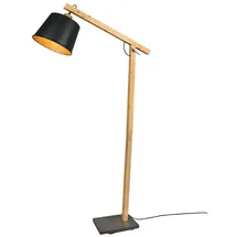 meine wunschleuchte Stehleuchte 156cm Schwarz-Gold