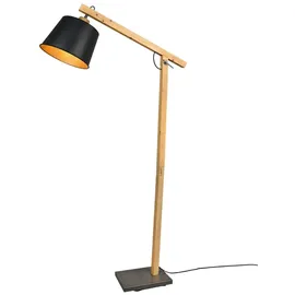 meine wunschleuchte Stehleuchte 156cm Schwarz-Gold