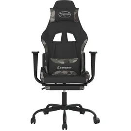 vidaXL Gaming-Stuhl Schwarz