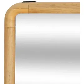 Atmosphera - Rechteckiger Spiegel braun Holz, 35x116x35 cm,
