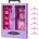 Mattel Puppenmöbel lila/rosa