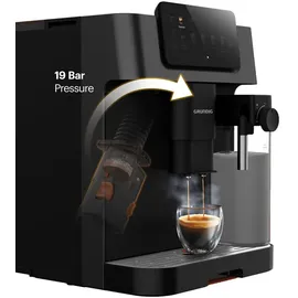 Grundig KVA 7230 Kaffeevollautomat Schwarz/Dunkelsilber