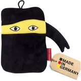 Hugo Frosch Mini-Wärmflasche 0,2 l mit Veloursbezug Ninja