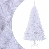 vidaXL Künstlicher Weihnachtsbaum mit Dicken Zweigen Weiß 120 cm