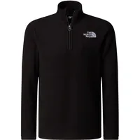 The North Face Teen Glacier 1/4 Zip Kinder Shirt-Schwarz-L
