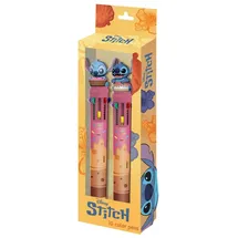 Disney Lilo und Stitch Mix-Set mit 2 10-Farben-Stiften 9,5 x 23 cm